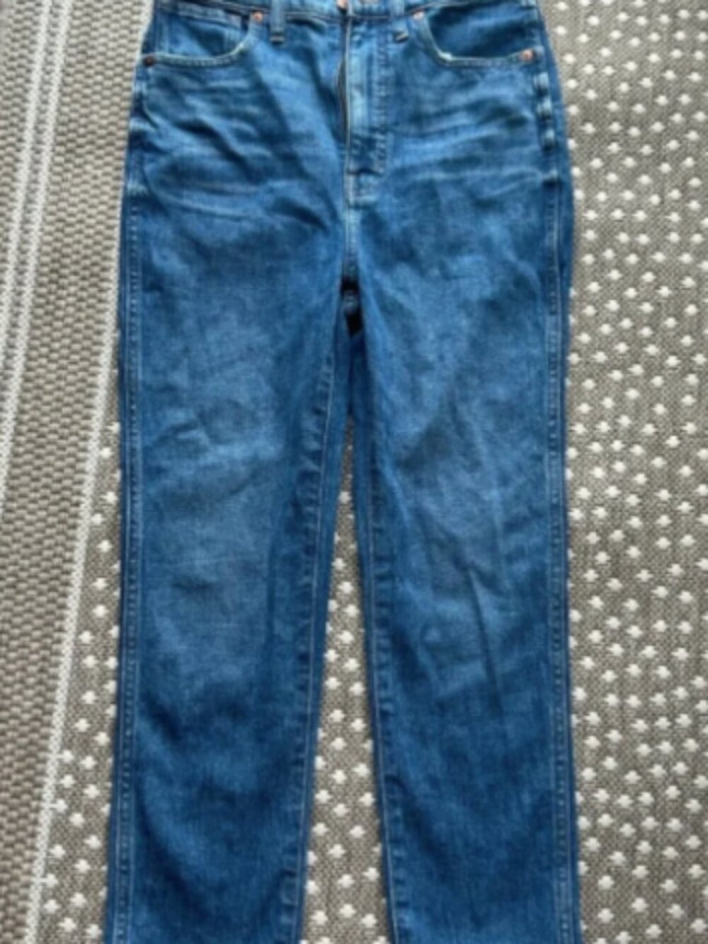 NWT Madewell Stovepipe Jeans in Kline Wash (27) - Picture 4 of 6